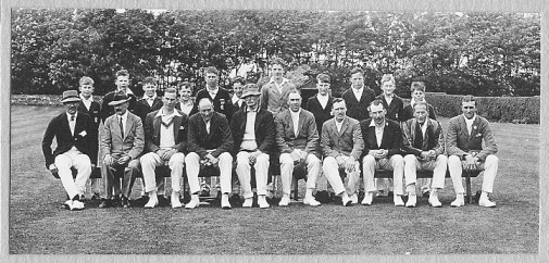 Cricket (Staff and Pupils) - Summer 1926